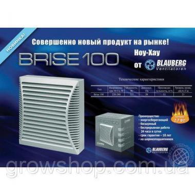 Вентилятор Blauberg Brise Platinum 100